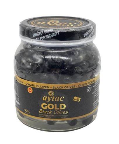 Aytac Black Gold Campet Olive (900G) - Aytac Foods