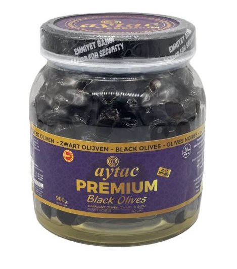 Aytac Black Premium Campet Olive (900G) - Aytac Foods