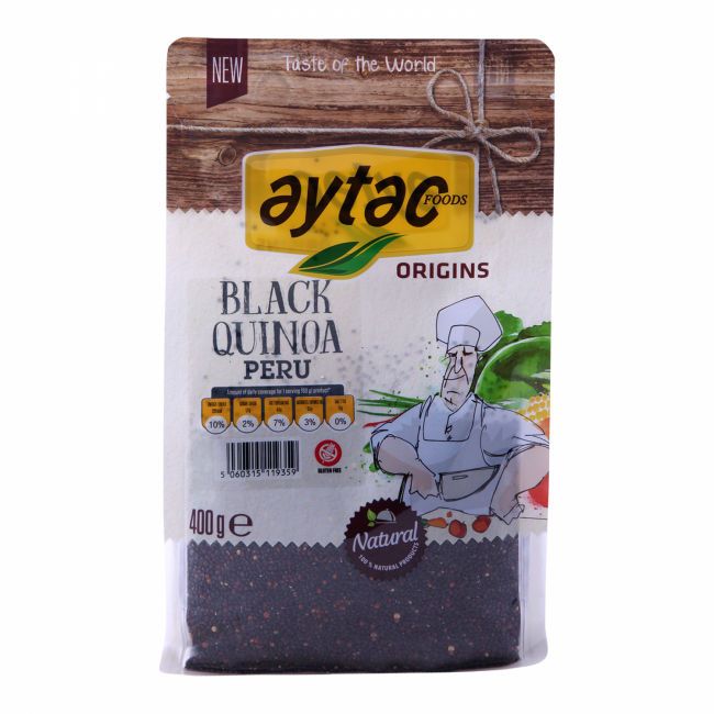Aytac Black Quinoa Peru (400G) - Aytac Foods