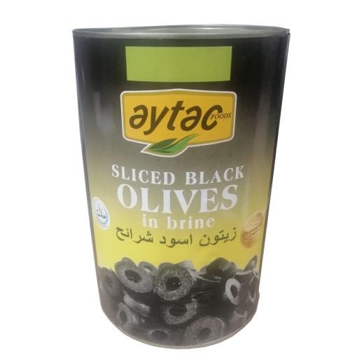 Aytac Black Sliced Olives (4600G) - Aytac Foods