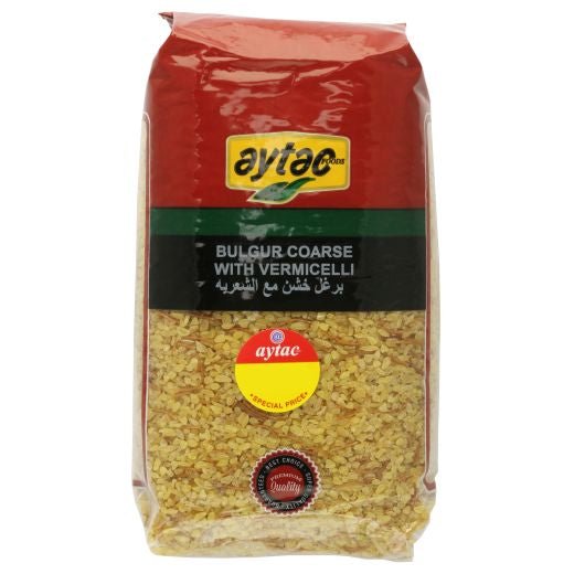 Aytac Bulgur Coarse With Vermicelli (1KG) - Aytac Foods