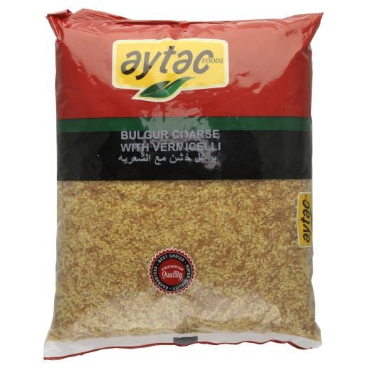Aytac Bulgur Coarse With Vermicelli (4KG) - Aytac Foods