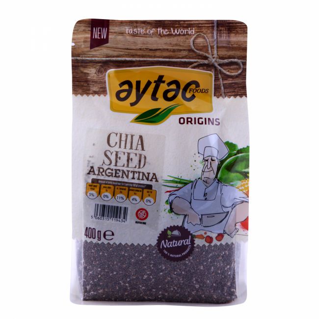 Aytac Chia Seeds Argentina (400G) - Aytac Foods