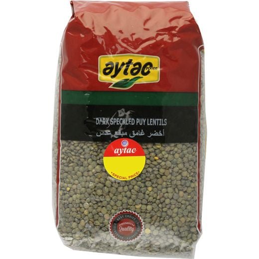Aytac Dark Speckled Puy Lentils (1KG) - Aytac Foods