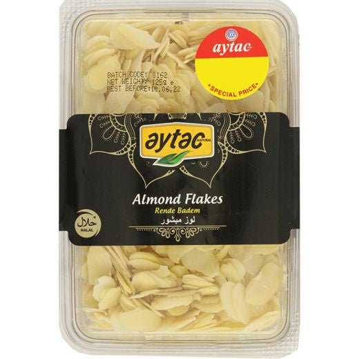 Aytac Dry Almond Flakes (125G) - Aytac Foods