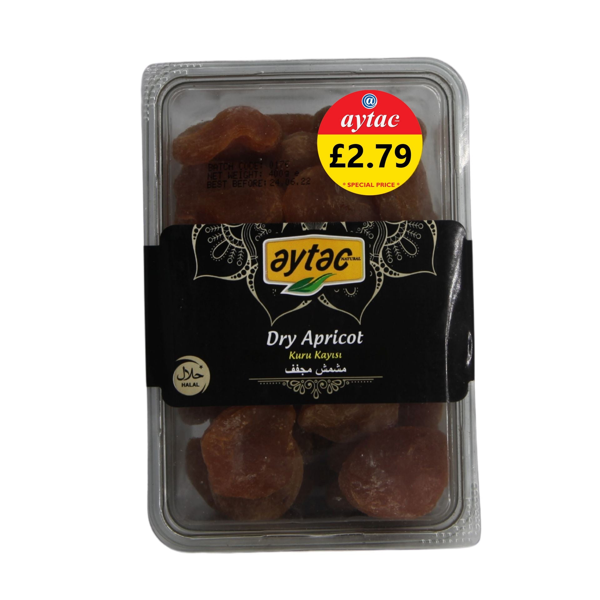Aytac Dry Apricots (400G) - Aytac Foods