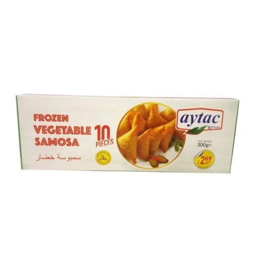 Aytac Frozen 10 Vegetable Samosa (300G) - Aytac Foods