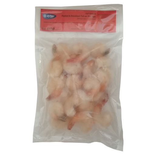 Aytac Frozen Iqf Cooked&Peeled Prawn (41/50 Size) (400G) - Aytac Foods