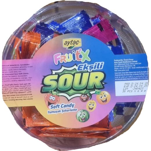 Aytac Fruitix Sour Mix (6Gx30PCS) - Aytac Foods