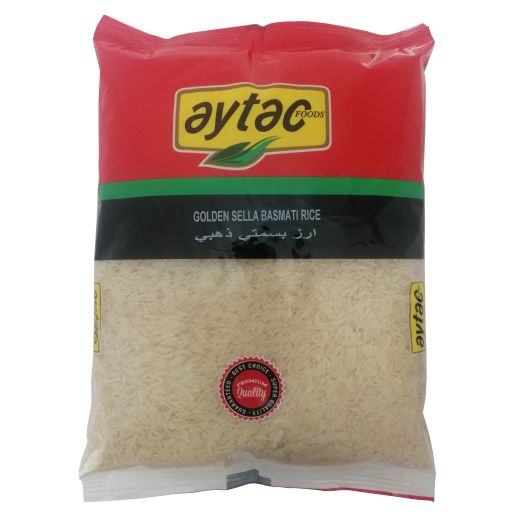 Aytac Golden Sella Basmati Rice (2KG) - Aytac Foods