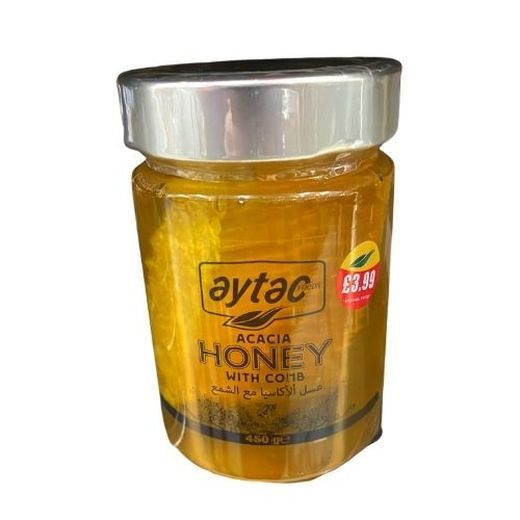 Aytac Honeycomb With Acacia Honey (450G) - Aytac Foods