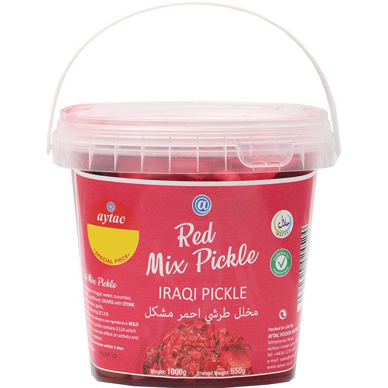 Aytac Iraqi Red Mix Pickle (1000ml) - Aytac Foods