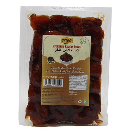 Aytac Madina Khalas Date Vacuum Pack (900G) - Aytac Foods