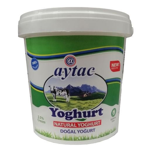 Aytac Natural Yoghurt %3.5 (Yoghurt) (1000G) - Aytac Foods