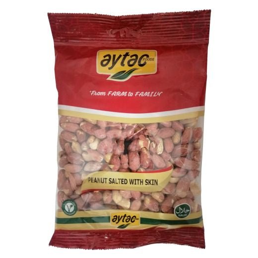 Aytac Peanut Salted With Skin (180G) - Aytac Foods