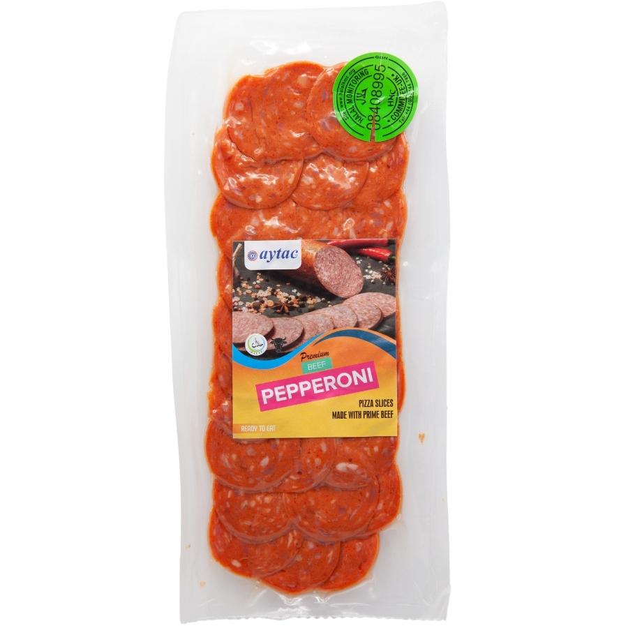 Aytac Premium Beef Pepperoni (100G) - Aytac Foods