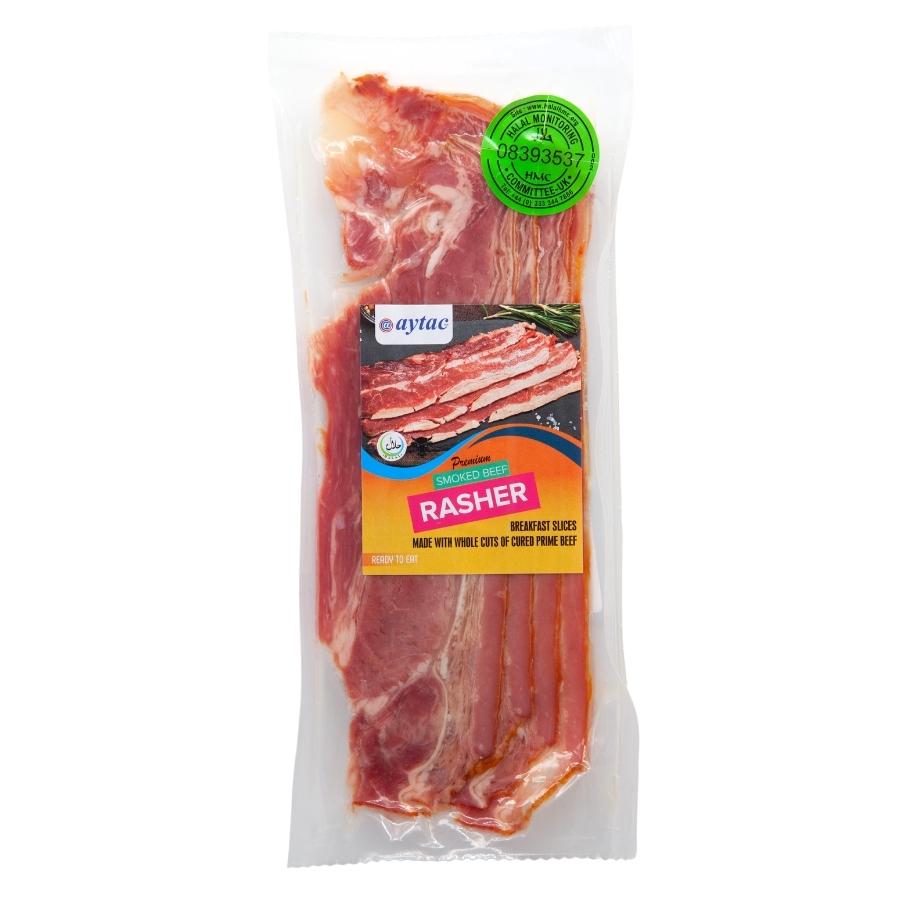 Aytac Premium Smoked Beef Rasher (100G) - Aytac Foods