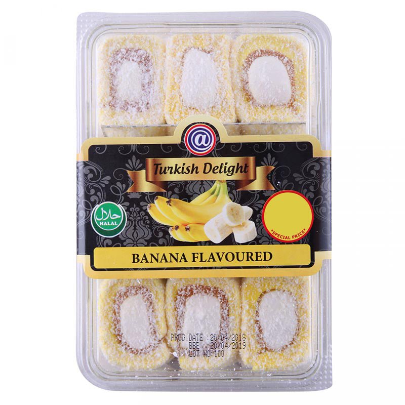 Aytac Turkish Delight Banana Flavour (200G) - Aytac Foods