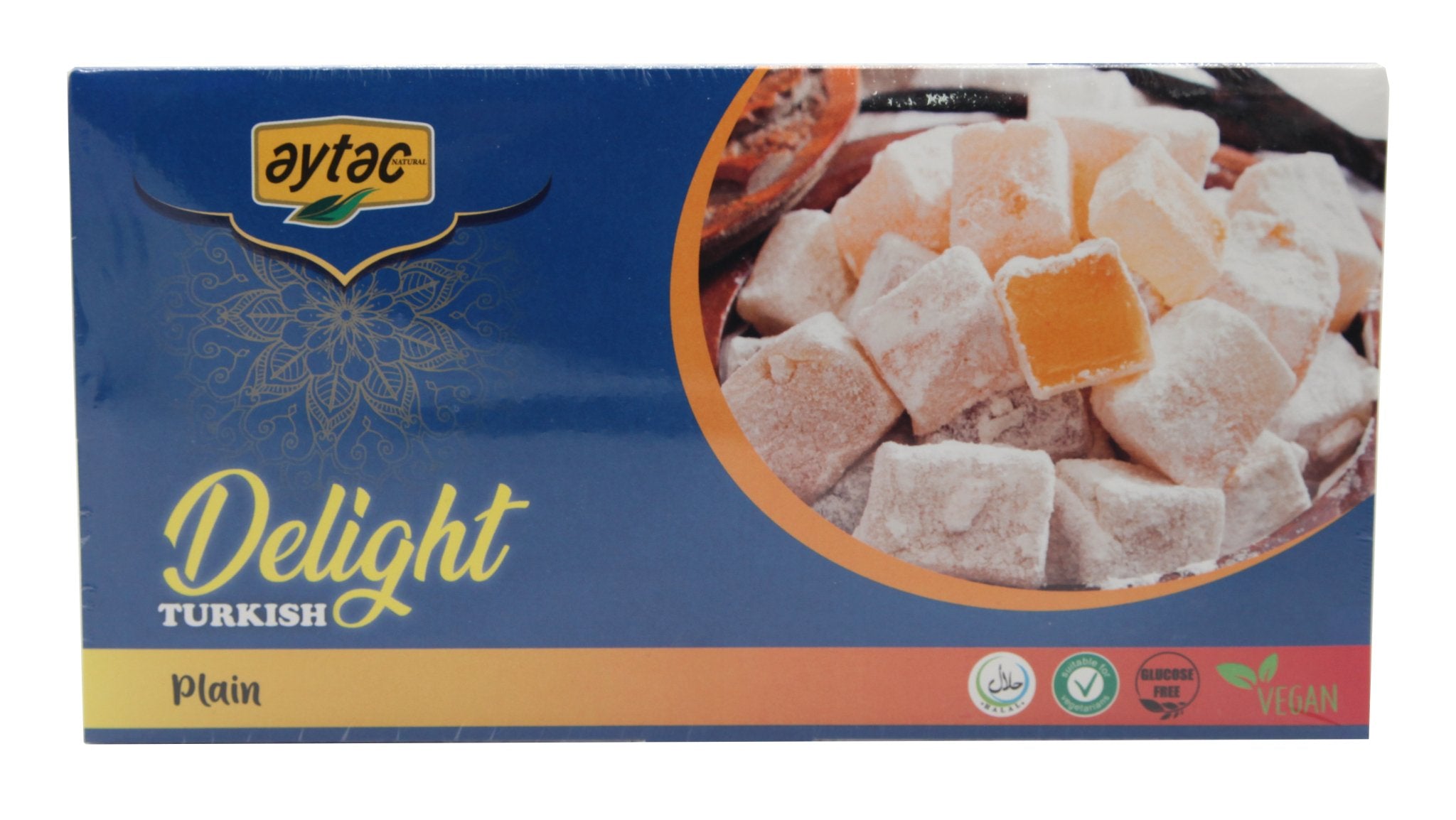 Aytac Turkish Delight Bowl Plain (350G) - Aytac Foods