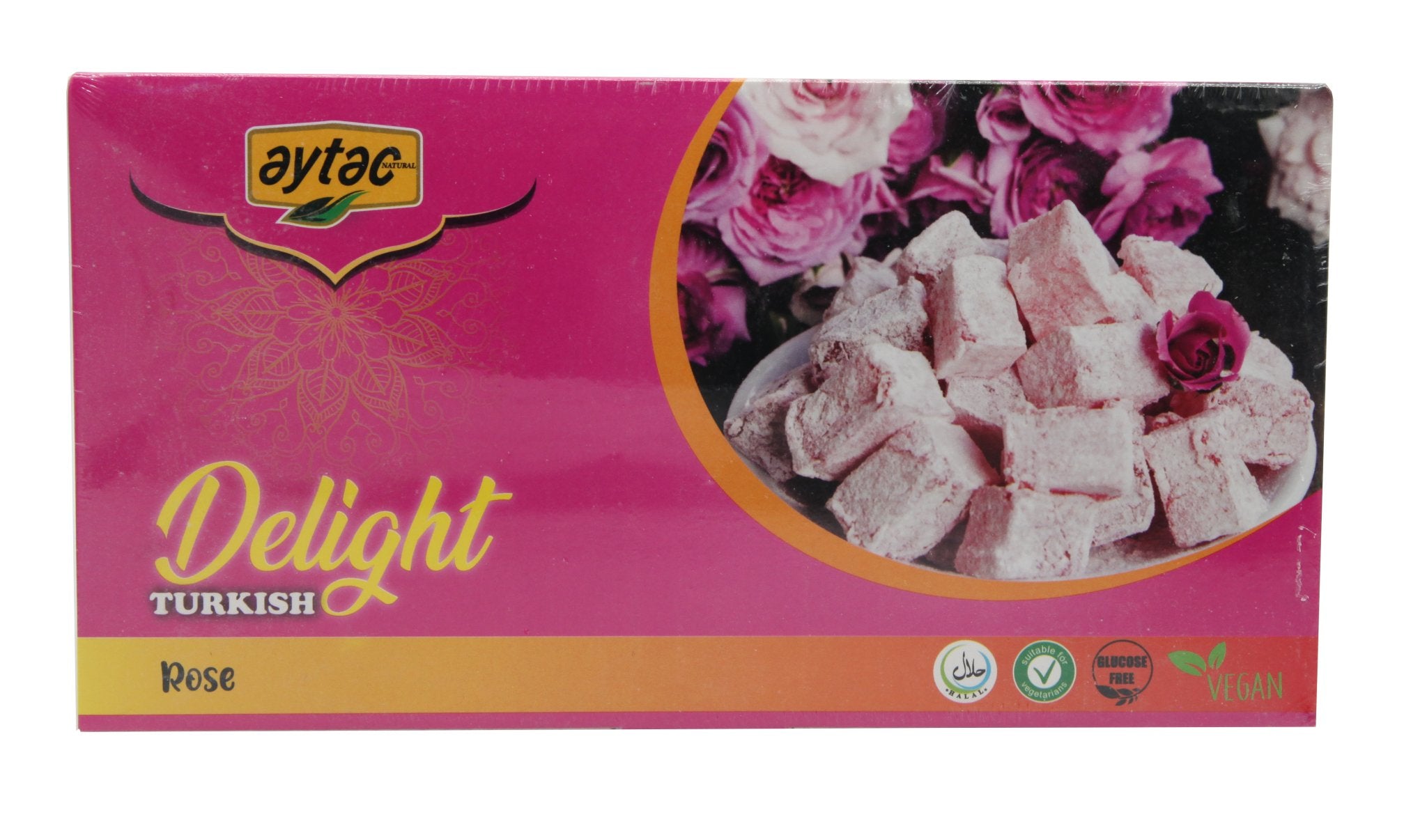 Aytac Turkish Delight Bowl Rose (350G) - Aytac Foods