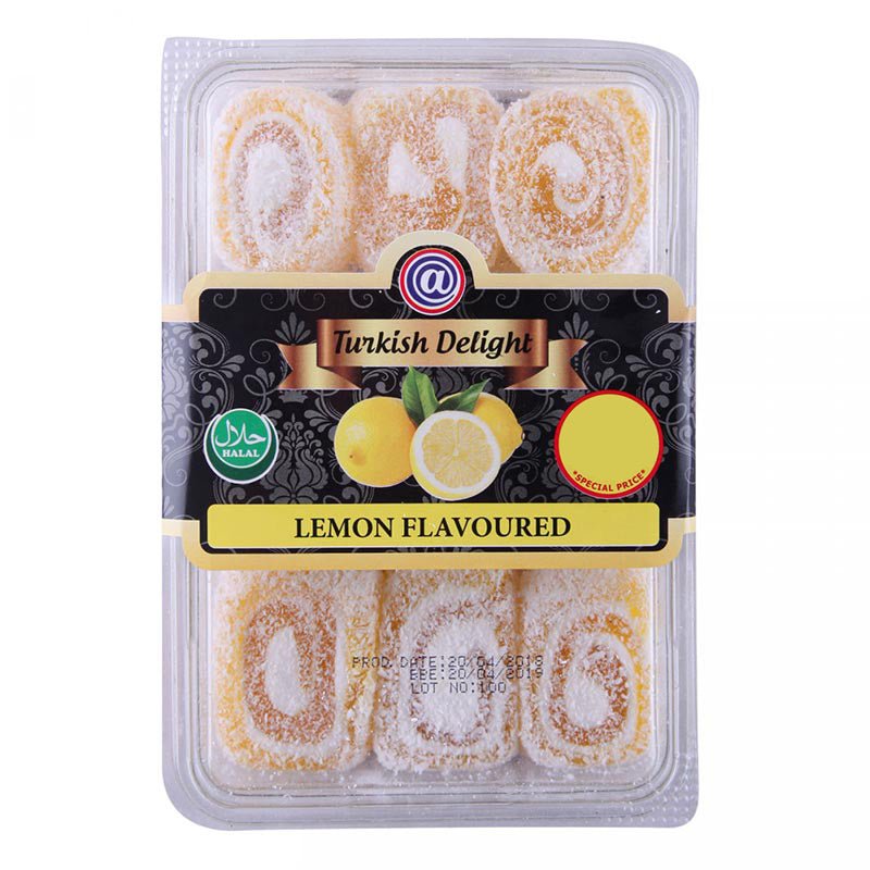 Aytac Turkish Delight Lemon Flavoured (200G) - Aytac Foods