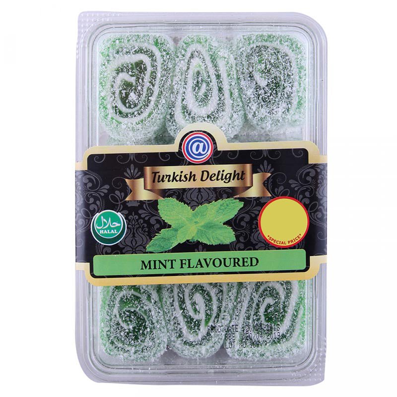 Aytac Turkish Delight Mint Flavoured (200G) - Aytac Foods