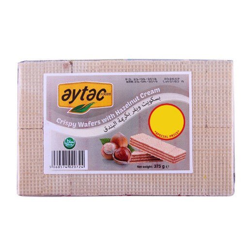 Aytac Wafers With Hazelnut Cream (300G) - Aytac Foods