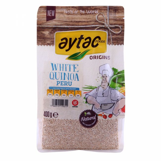 Aytac White Quinoa Peru (400G) - Aytac Foods