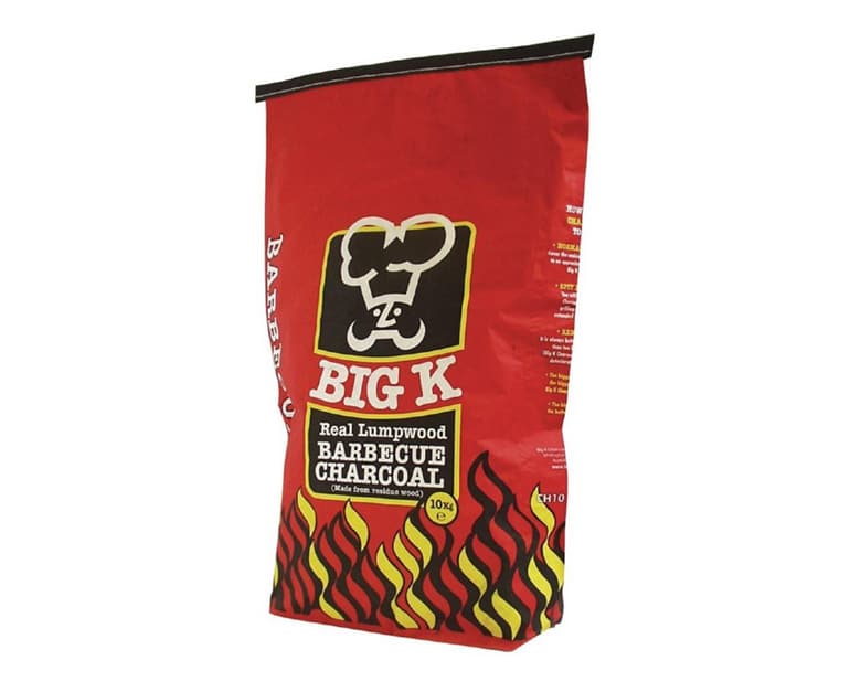 Big K Lumpwood Charcoal 10Kg - Aytac Foods