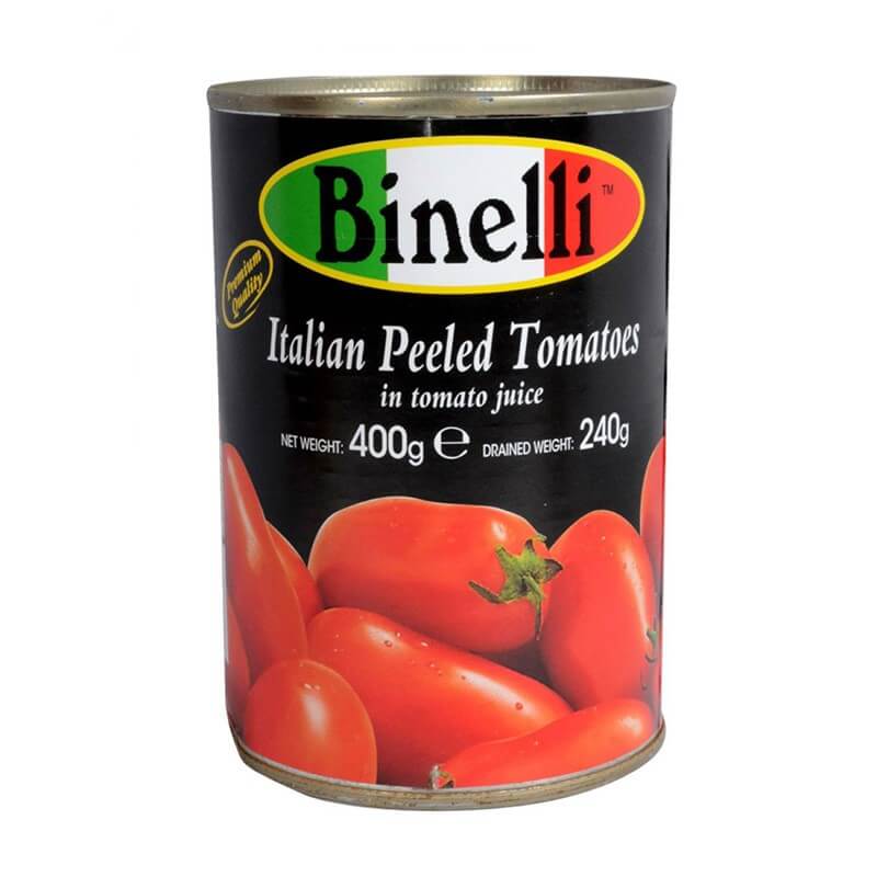 Binelli Peeled Tomatoes (400G) - Aytac Foods