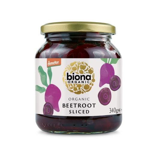 Biona Beetroot Sliced Organic / Demeter - 340Gr - Aytac Foods