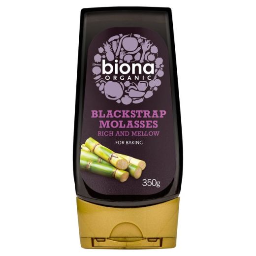 Biona Blackstrap Molasses - Squeezy Organic - 350Gr - Aytac Foods