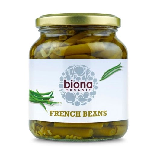 Biona French Beans Organic - 340Gr - Aytac Foods