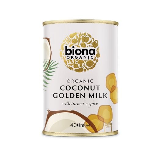 Biona Golden Coconut Milk With Turmeric - 400Ml - Aytac Foods