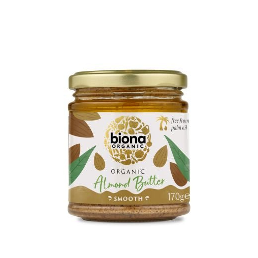 Biona Organic Almond Butter - 170Gr - Aytac Foods