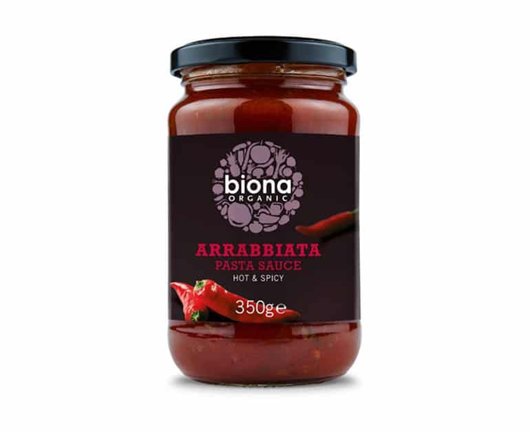 Biona Organic Arrabbiata Pasta Sauce (350G) - Aytac Foods