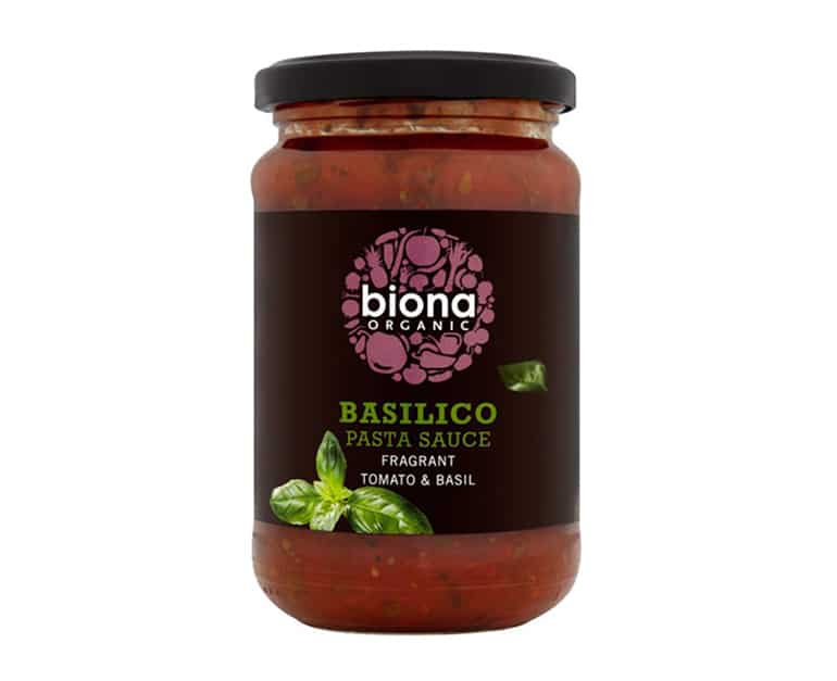 Biona Organic Basilico Pasta Sauce (350G) - Aytac Foods