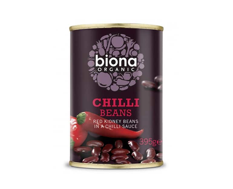 Biona Organic Chilli Beans (395G) - Aytac Foods