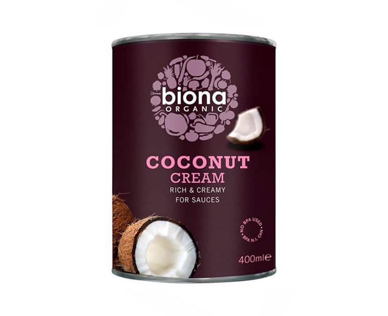 Biona Organic Coconut Cream 400ml - Aytac Foods