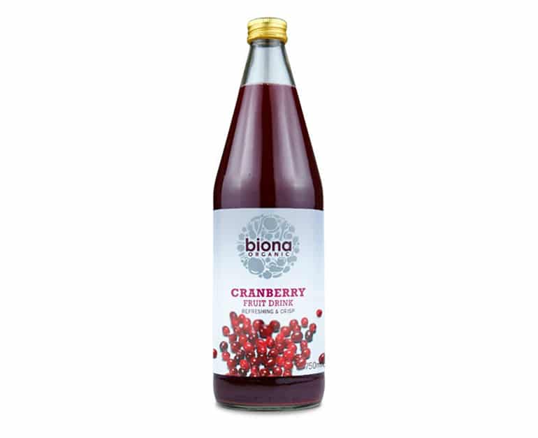 Biona Organic Cranberry Fruit Drink (750ml) - Aytac Foods