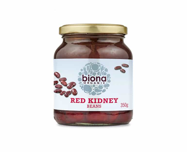 Biona Organic Kidney Beans In Glass Jar (350G) - Aytac Foods