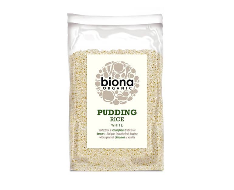 Biona Organic Pudding Rice, White (500G) - Aytac Foods