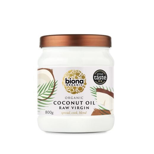 Biona Organic Raw Virgin Coconut Oil - 800Gr - Aytac Foods