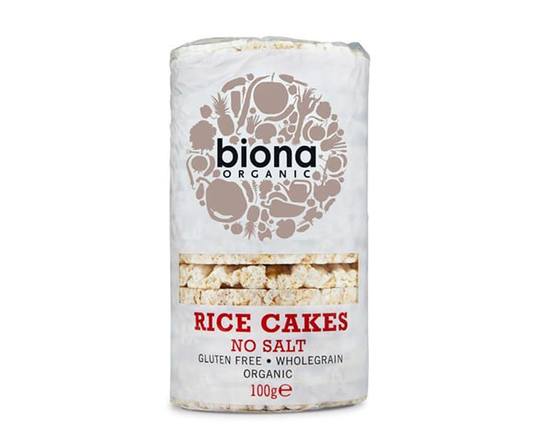 Biona Organic Rice Cakes No Salt 100g Aytac Foods