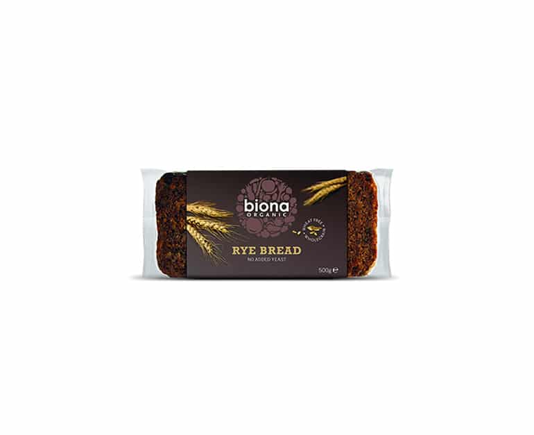 Biona Organic Rye Bread (500G) - Aytac Foods