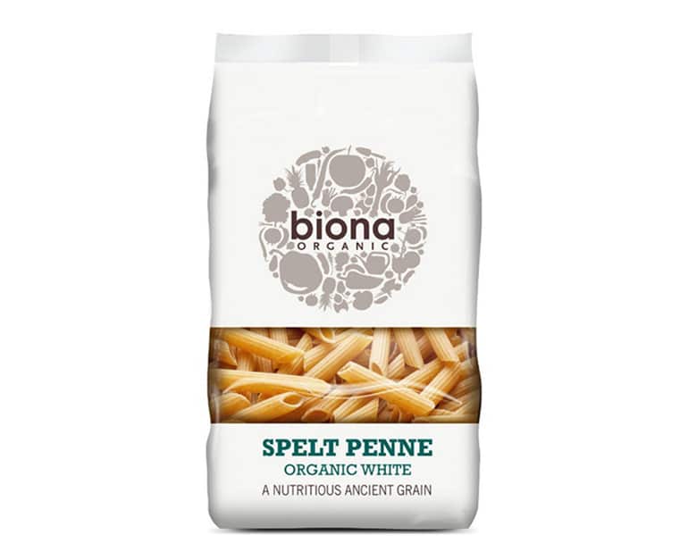 Biona Organic Spelt Penne White (500G) - Aytac Foods