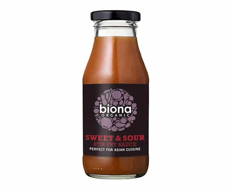 Biona Organic Sweet & Sour Stir Fry Sauce (240ml) - Aytac Foods