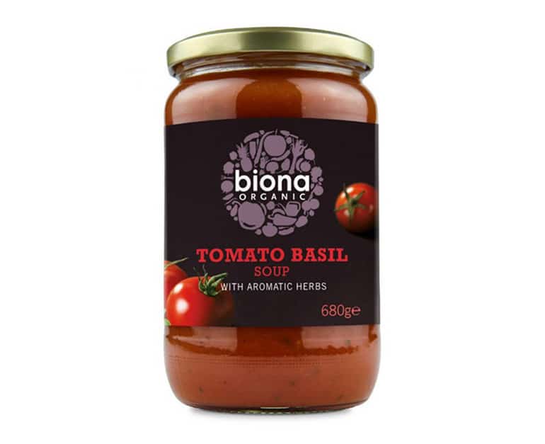 Biona Organic Tomato & Basil Soup (680G) - Aytac Foods