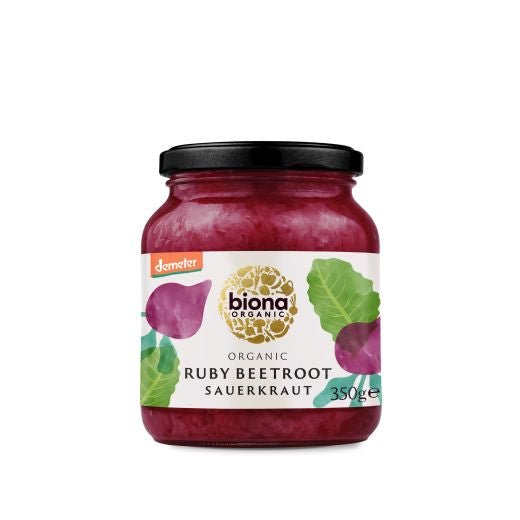 Biona Sauerkraut Ruby Red Organic/Demeter - 350Gr - Aytac Foods