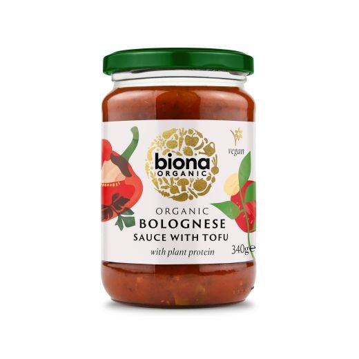 Biona Tofu Bolognese Pasta Sauce Vegan Organic - 340Gr - Aytac Foods